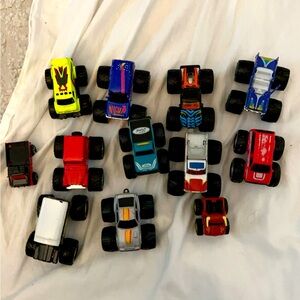 Lot of 12 monster trucks